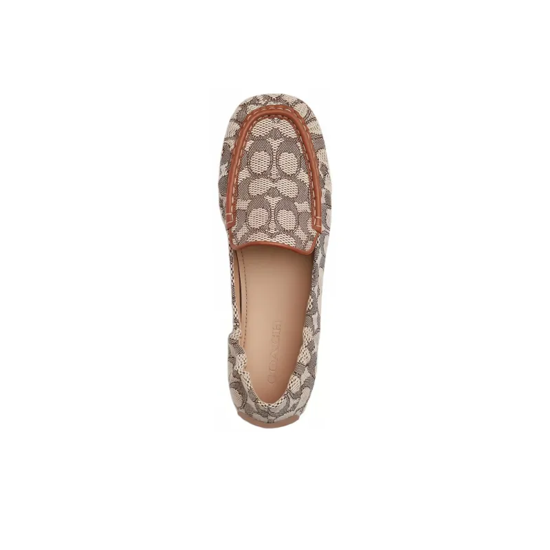 COACH Signature Casual Single Shoes Women's Brown-2