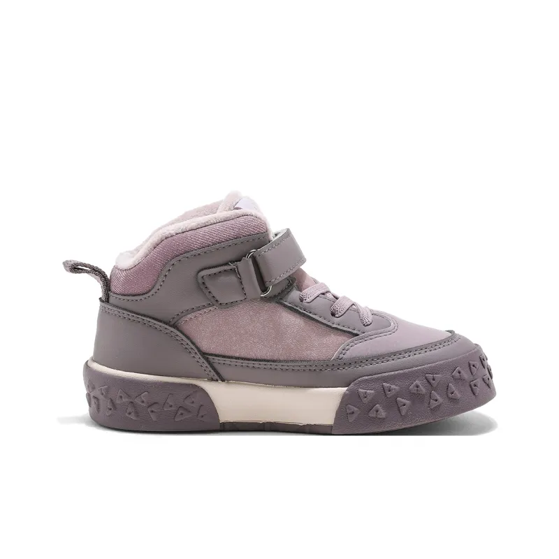 BIG WASP Wear Resistant Cushioning Warm Mid Top Kids Lifestyle Shoes Kids'-1