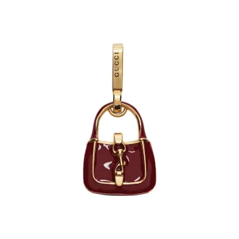 GUCCI Enamel Pendants Women's Red