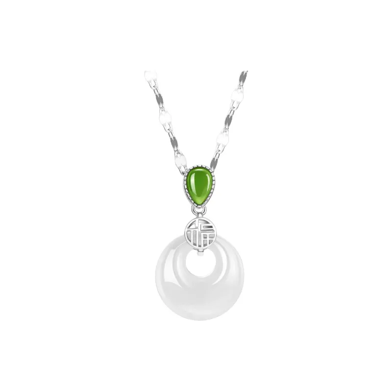 MAMADESHOUHU Chalcedony Necklaces Women's-0