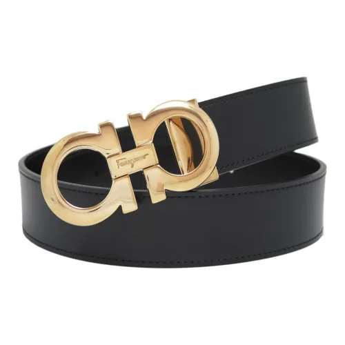 Ferragamo Gancini-buckle Leather Belt