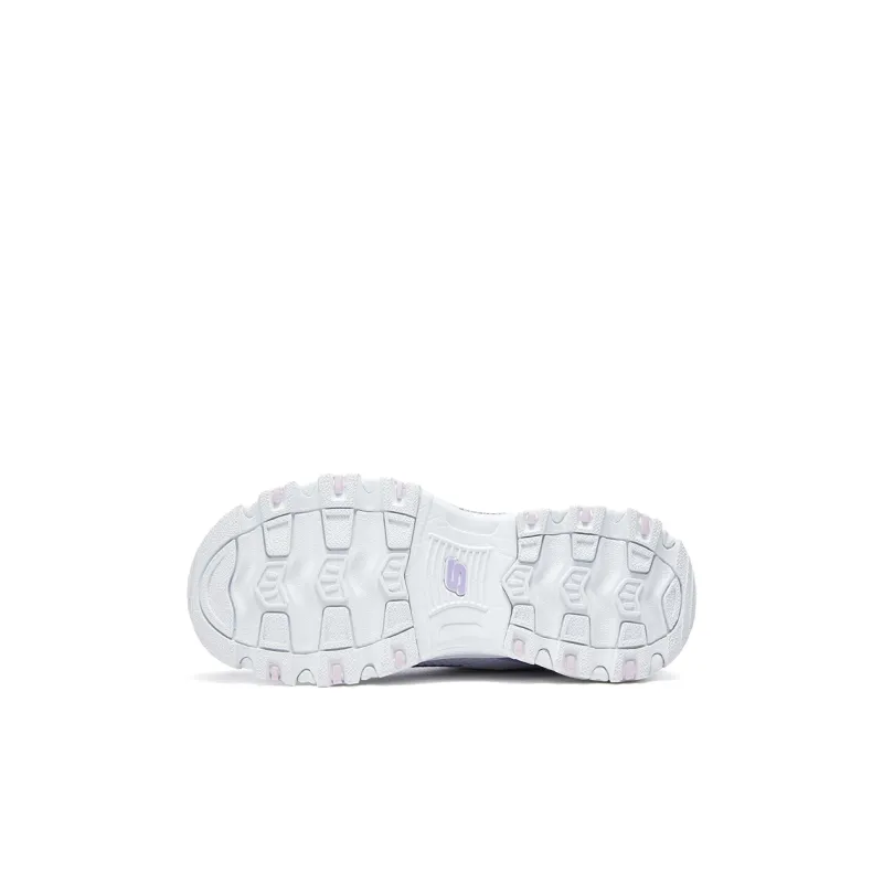 Skechers Abrasion Resistant Breathable Casual Shoes Lavender Kids'-5