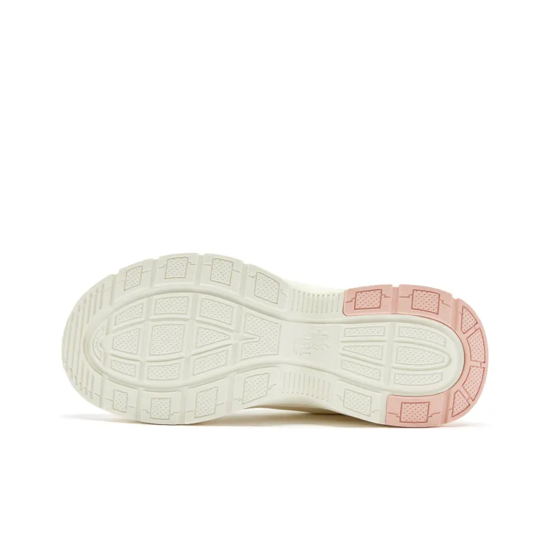 QIAODAN Casual Shoes Women's Low Top Ivory/Serene Pink-4