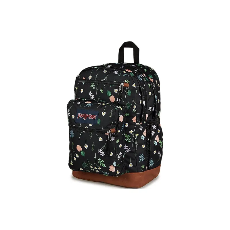 JanSport Polyester Backpack Unisex Floral Black-1
