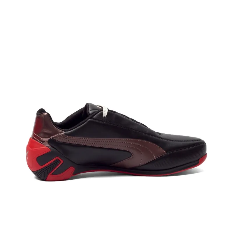 PUMA Ferrari Racing Series Anti-Slip Wear-Resistant Low-Top Training Shoes Unisex Black Red-1