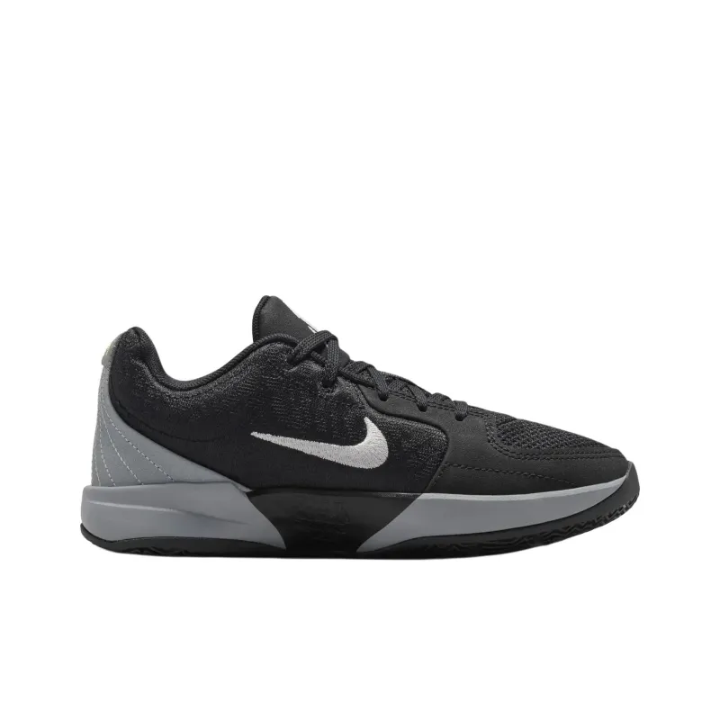 Nike Ja 2 Slip Resistant, Abrasion Resistant, Breathable Low Top Children's Basketball Shoes Black Gray Unisex-1