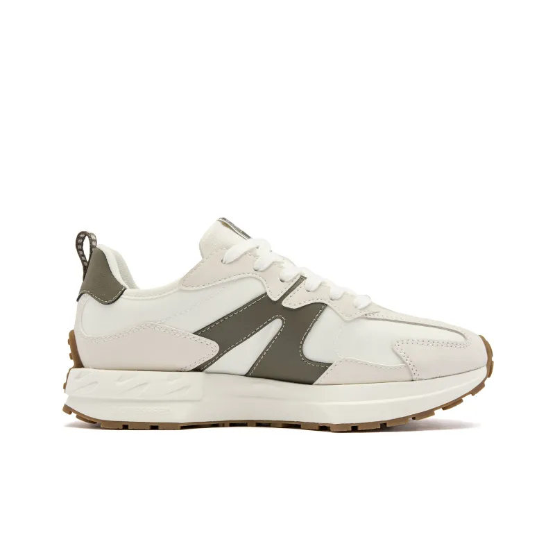 QIAODAN Solo White 3.0 V2 Casual Shoes Women's Low Top Ivory/Raw Denim/Tea Ink-1
