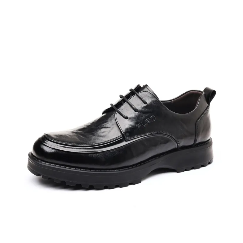 FULIBAOLUO Casual Shoes Men's Black-0