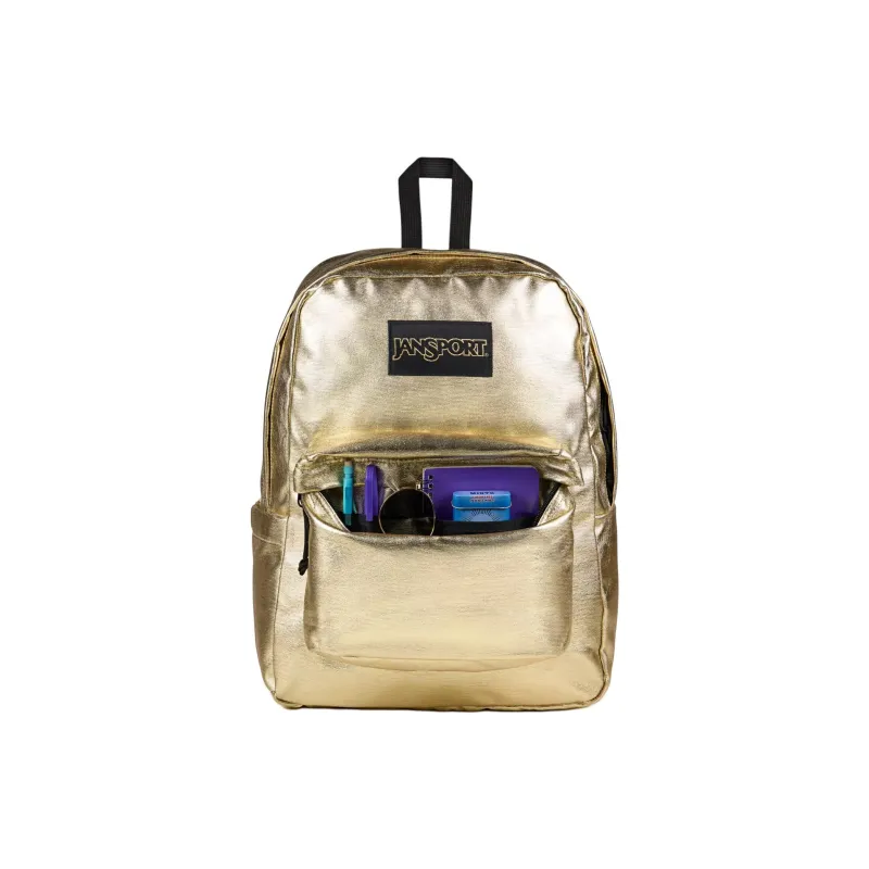 JanSport Polyester Backpack Unisex Gold-1
