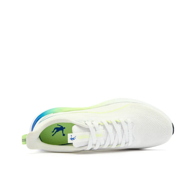 QIAODAN Speedwind 2.0 Running Shoes Men Low Top Jordan White/Digital Blue-3