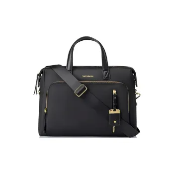 SAMSONITE Fabric Shoulder Bag, Crossbody Bag, Handbag Women's Black