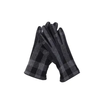 Burberry Cashmere Wool Knit Gloves Men's Black