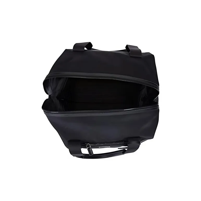 PRADA Re Nylon Fabric Luggage Bag Handbag Tubas Men's Black-5