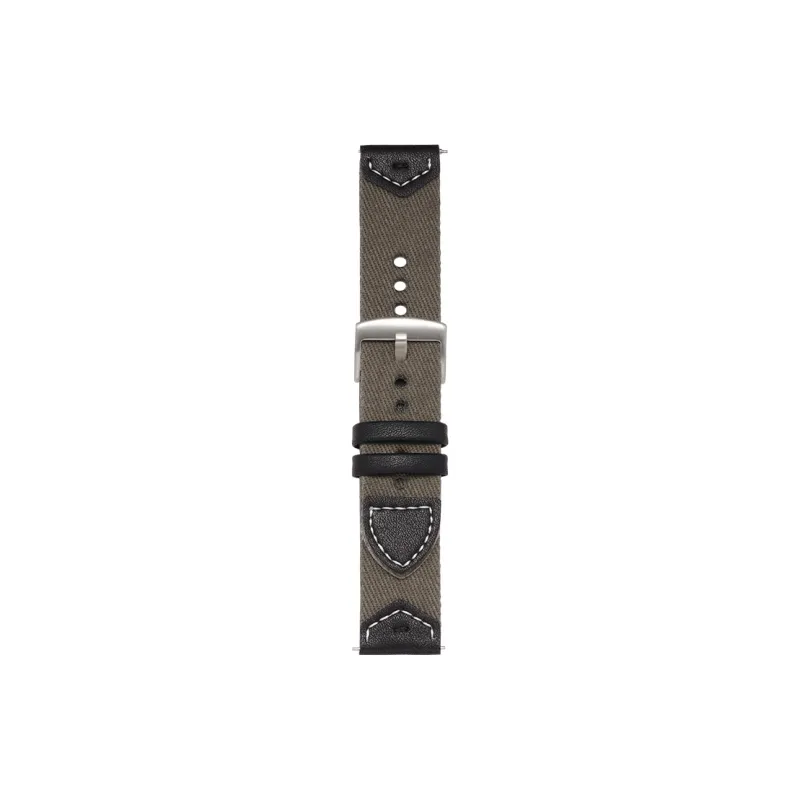 CHENSONG Watch Band Xiaomi Compatibility 135 210mm Leather And Canvas Material-0