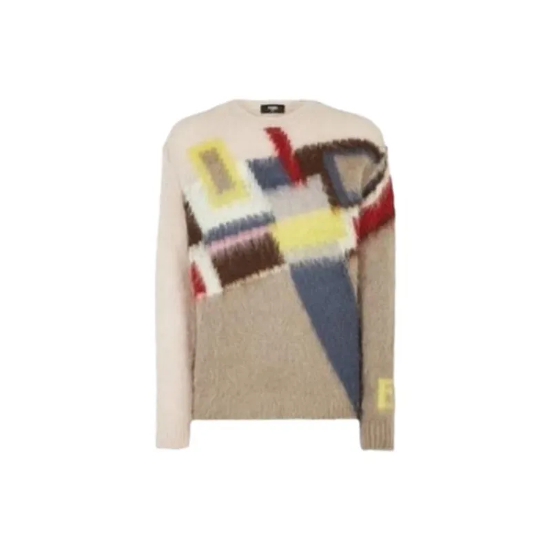 FENDI Sweaters Men Brown-1