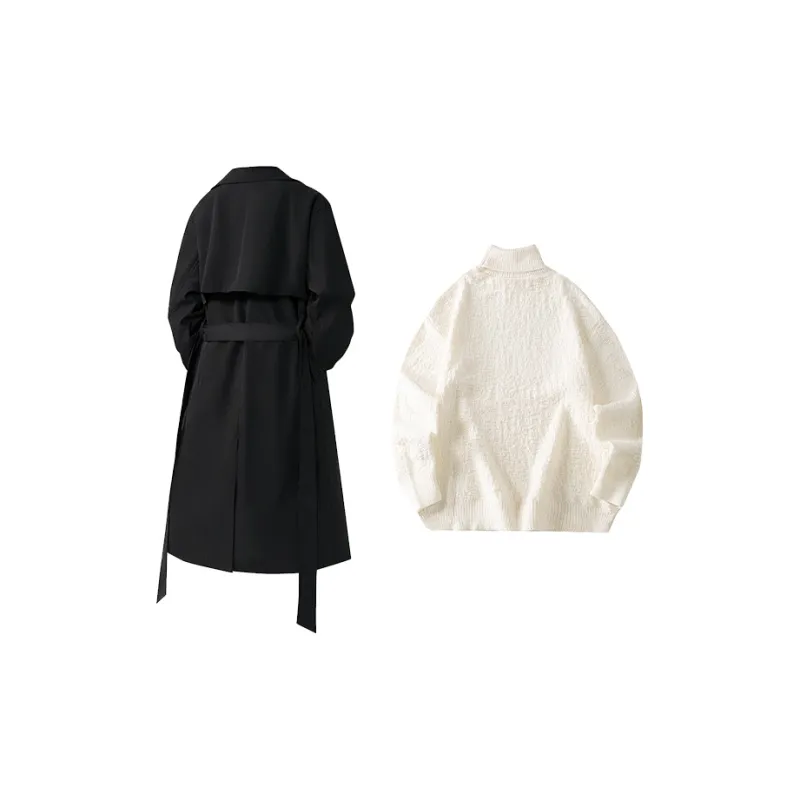 RED DRAGONFLY Trench Coat Unisex-15
