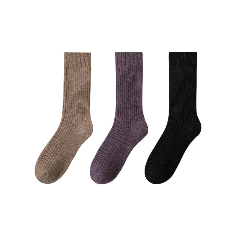 XXLLG Mid Calf Socks Women's 3 Pack-10