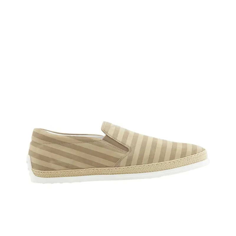 TOD'S Gommino Loafers Men's Beige-1
