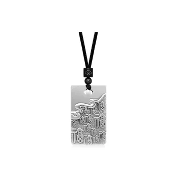 YUOFFICIAL 999 Fine Silver Sterling Silver Necklaces Unisex