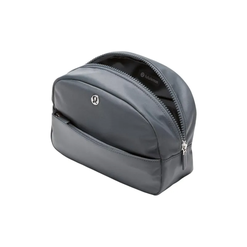 Lululemon Nylon Storage Bag Clutch Regular Women's Oil Gray-1