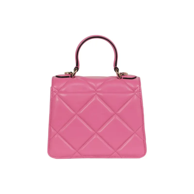 MOSCHINO Sheepskin Shoulder Bag Crossbody Bag Handbag Women's Pink-3
