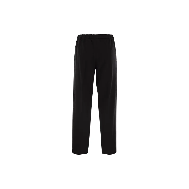 Fabiana Filippi Straight Leg Pleat Detailed Pants-1