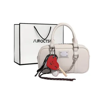 OCTSUI Synthetic Leather Boston Bag Shoulder Bag Crossbody Bag Handbag Women's Multicolor