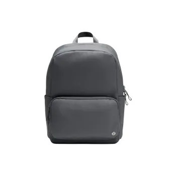 Lululemon Polyester Backpack Regular Unisex Gray Eucalyptus