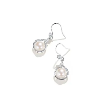 ETAHLOVE S925 Silver Earrings Women's Gift For Female Friend's Mother's Birthday Anniversary Box