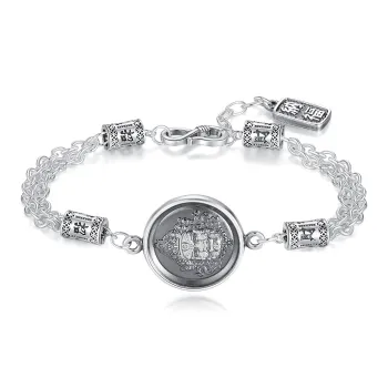 Original Summer 999 Fine Silver Bracelets Unisex