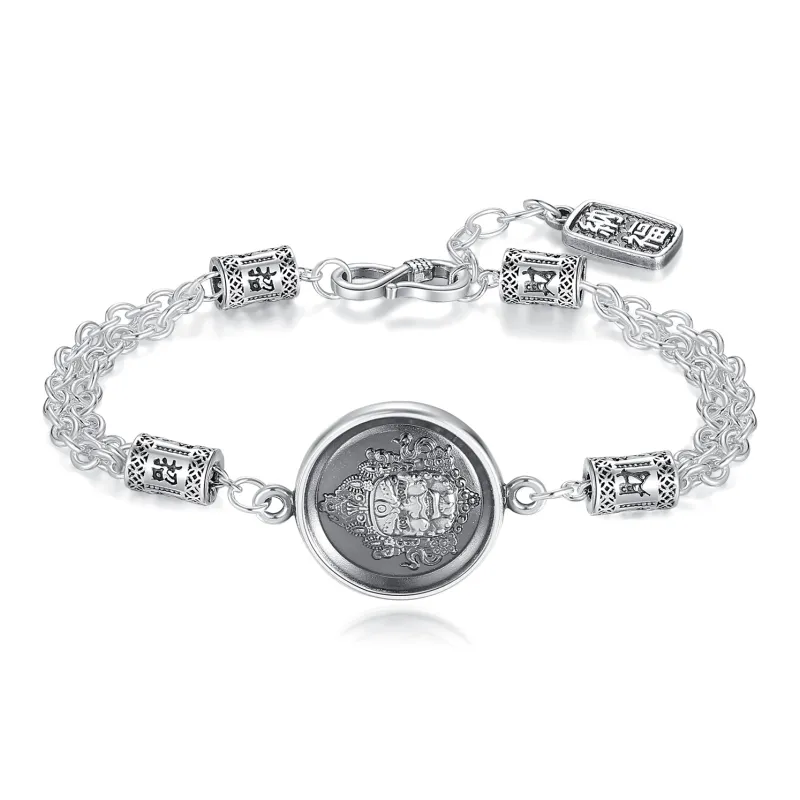 Original Summer 999 Fine Silver Bracelets Unisex-0