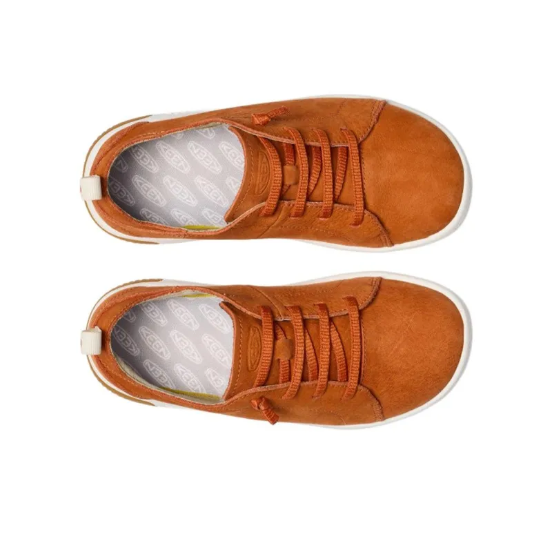 KEEN KNX Anti Slip Wear Resistant Low Top Kids Lifestyle Shoes Brown Teenagers-3