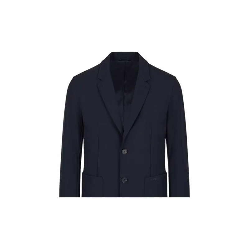 ARMANI EXCHANGEAE FW22 Business Suit Coat Men's Marine Blue-4