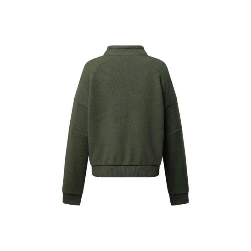 LOUIS VUITTON Quilted Textured Wool Blouson-1