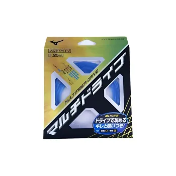 Mizuno Tennis Racket Strings Nylon, Polyurethane Unisex Crystal Blue