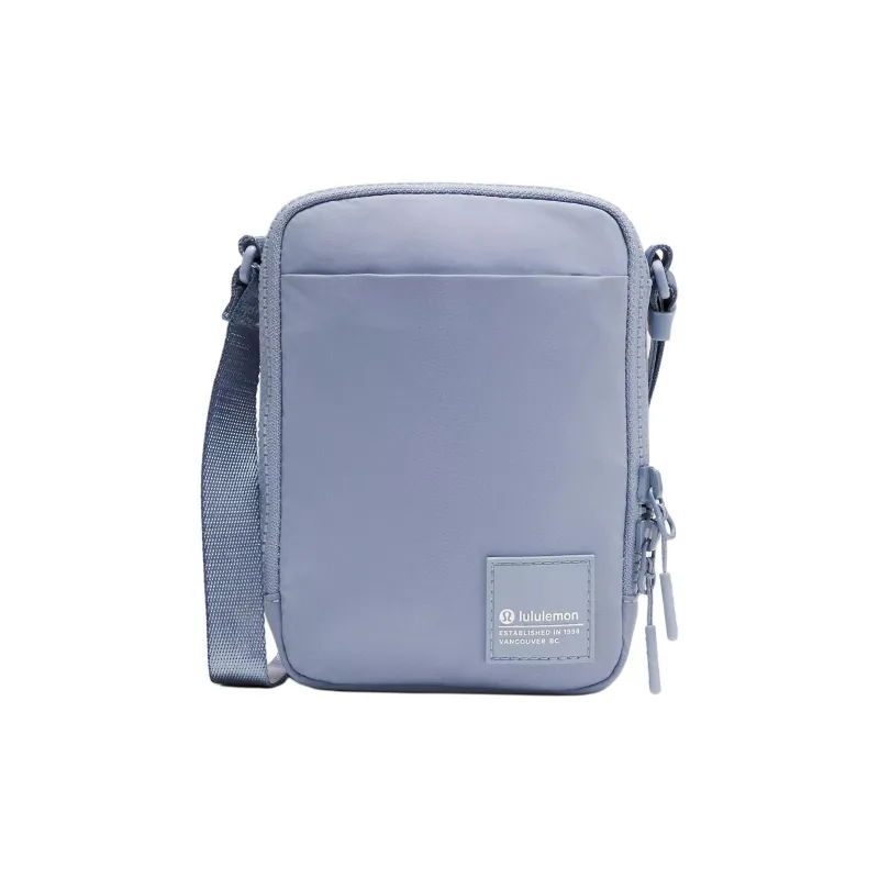 Lululemon Recycled Nylon Shoulder Bag Crossbody Bag Regular Unisex Blue Willow Color-0