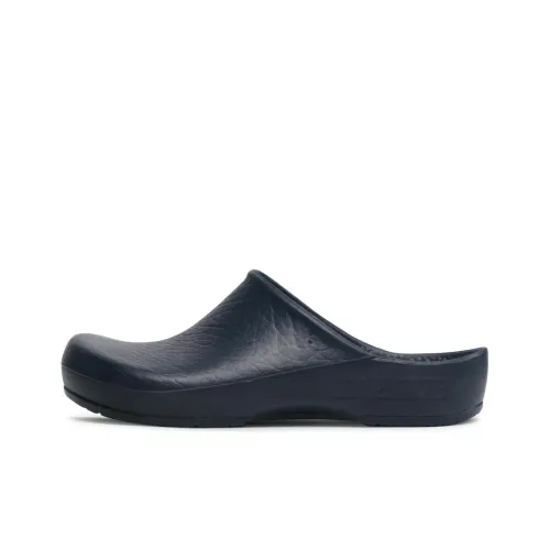 Birkenstock Abrasion-Resistant Wrap-toe Slippers Men's Dark Blue