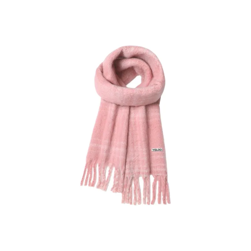 Yalu Polyester Knit Scarves Unisex-0