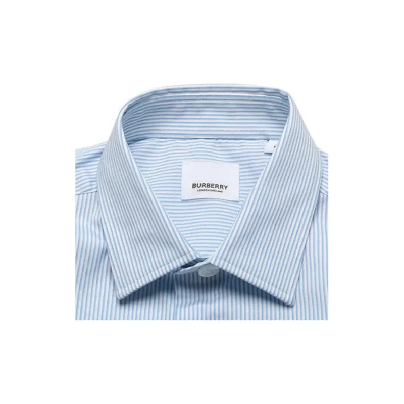 Burberry Shirt Men's Light Blue-2