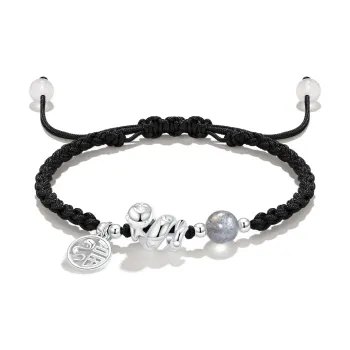 Jodie&Kevin Alloy Bracelets Unisex Black/Red/Pink/Grey