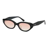 GA004S B3[Cat Eye Black Nylon Orange Gradient Polarized]