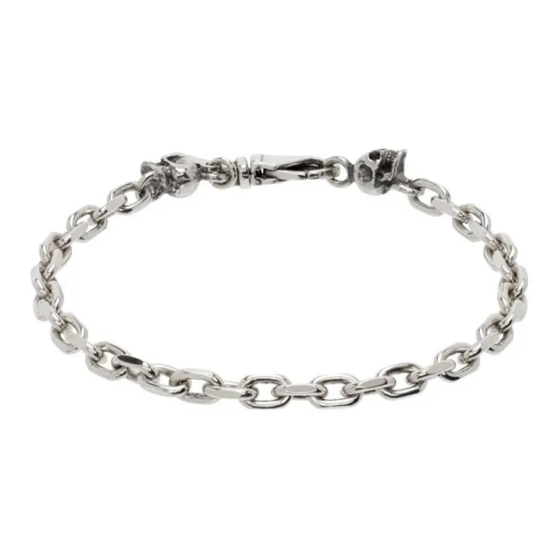 EMANUELE BICOCCHI Skull charm Chain Bracelet-1