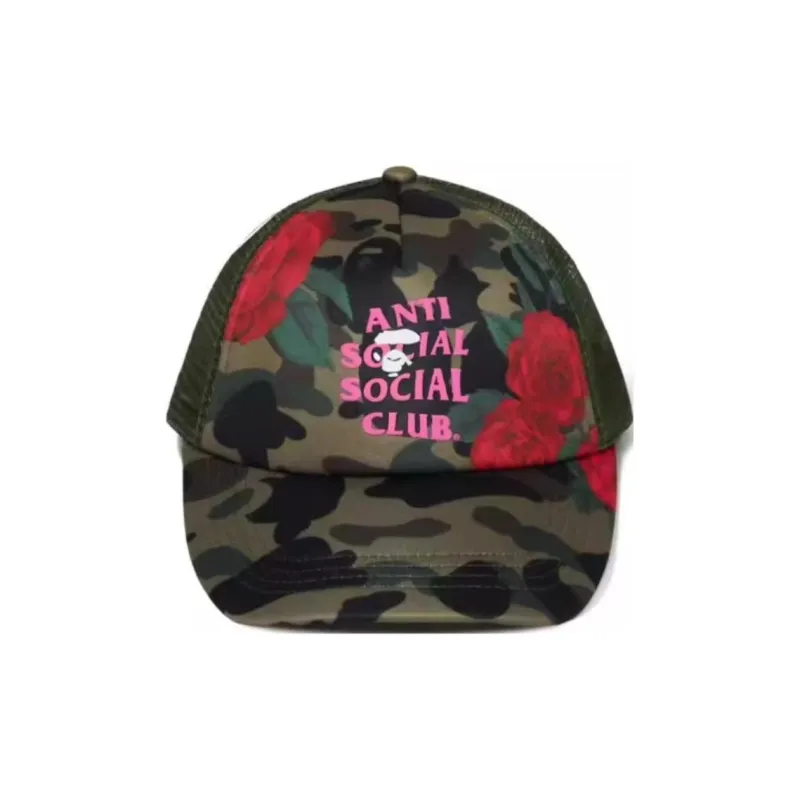 Bape X Anti Social Social Club Mesh Cap-1