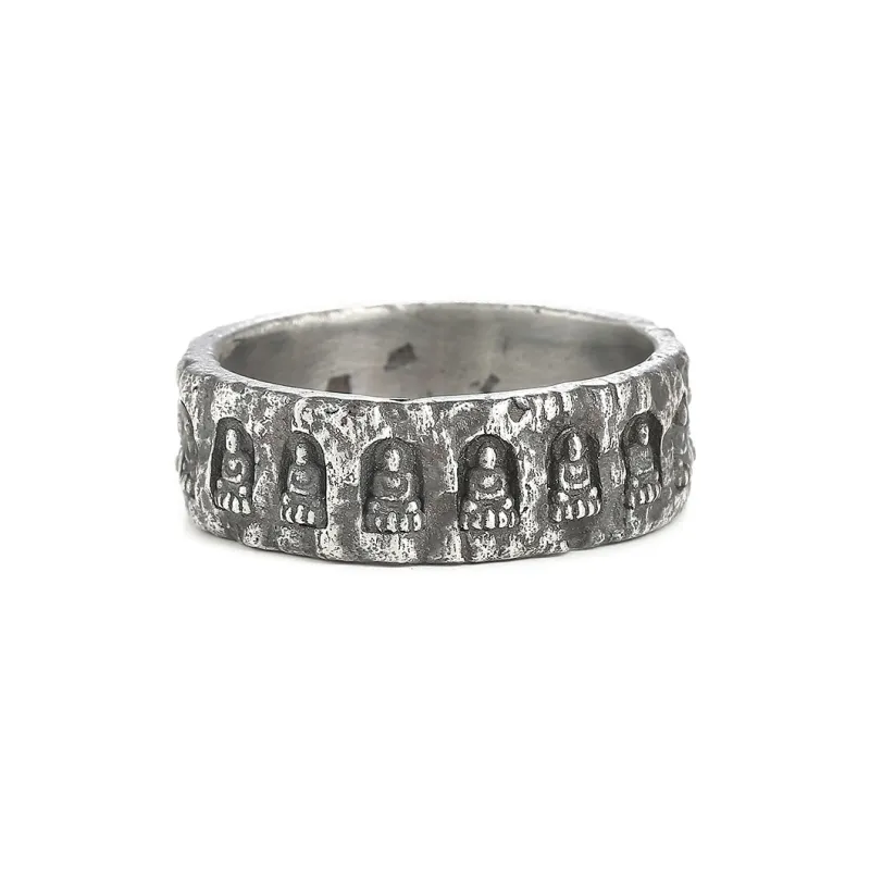 Yamagata S 990 Silver Full Silver Ring Men's-2