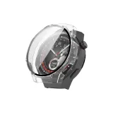Transparent[PC+Tempered Integrated Protective Case]Scratch-Resistant Impact-Resistant ★ Precise Cut-Out