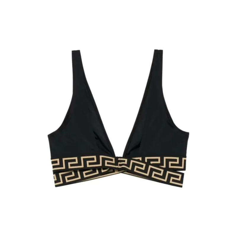 VERSACE Greca Detailed Layered Bikini Top-1