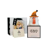 [Birthday Shopping Bag+Greeting Card]Orange (Multicolor Box+Cup Cleaning Brush)