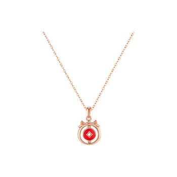 Strange S925 Silver Necklaces Unisex