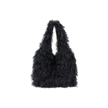 DRIES VAN NOTEN Faux-fur Fluffy Tote Bag