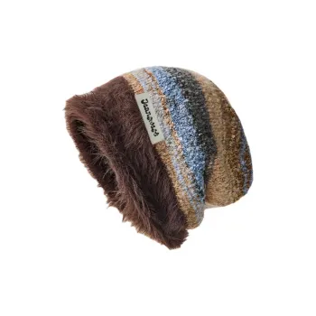 JEANSWEST Cotton Blend Beanies Unisex